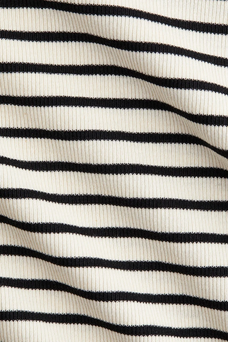 H&M MAMA Ribbed jersey top